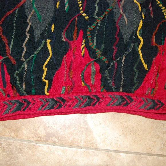 Coogi Australia Men's COOGI 3D Knit Size (L) Multicolor Sweaters Jumper Cotton - Picture 11 of 12